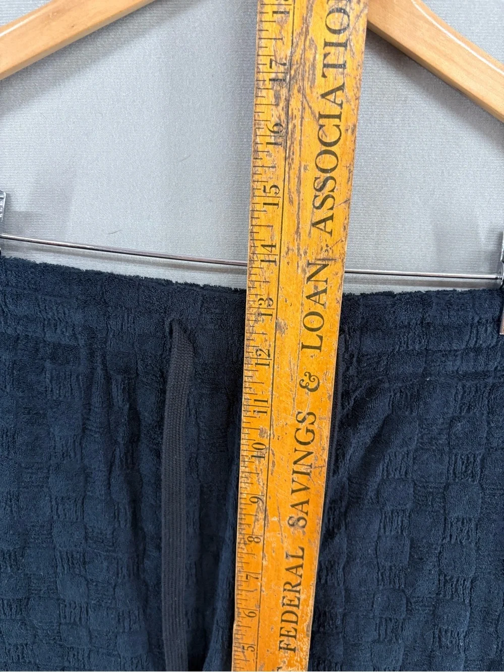 Todd Snyder Men Terry Beach SweetPant Size L Black Cotton Comfy Relaxed Nwt